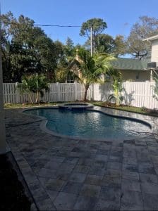 pool lanscape design & install