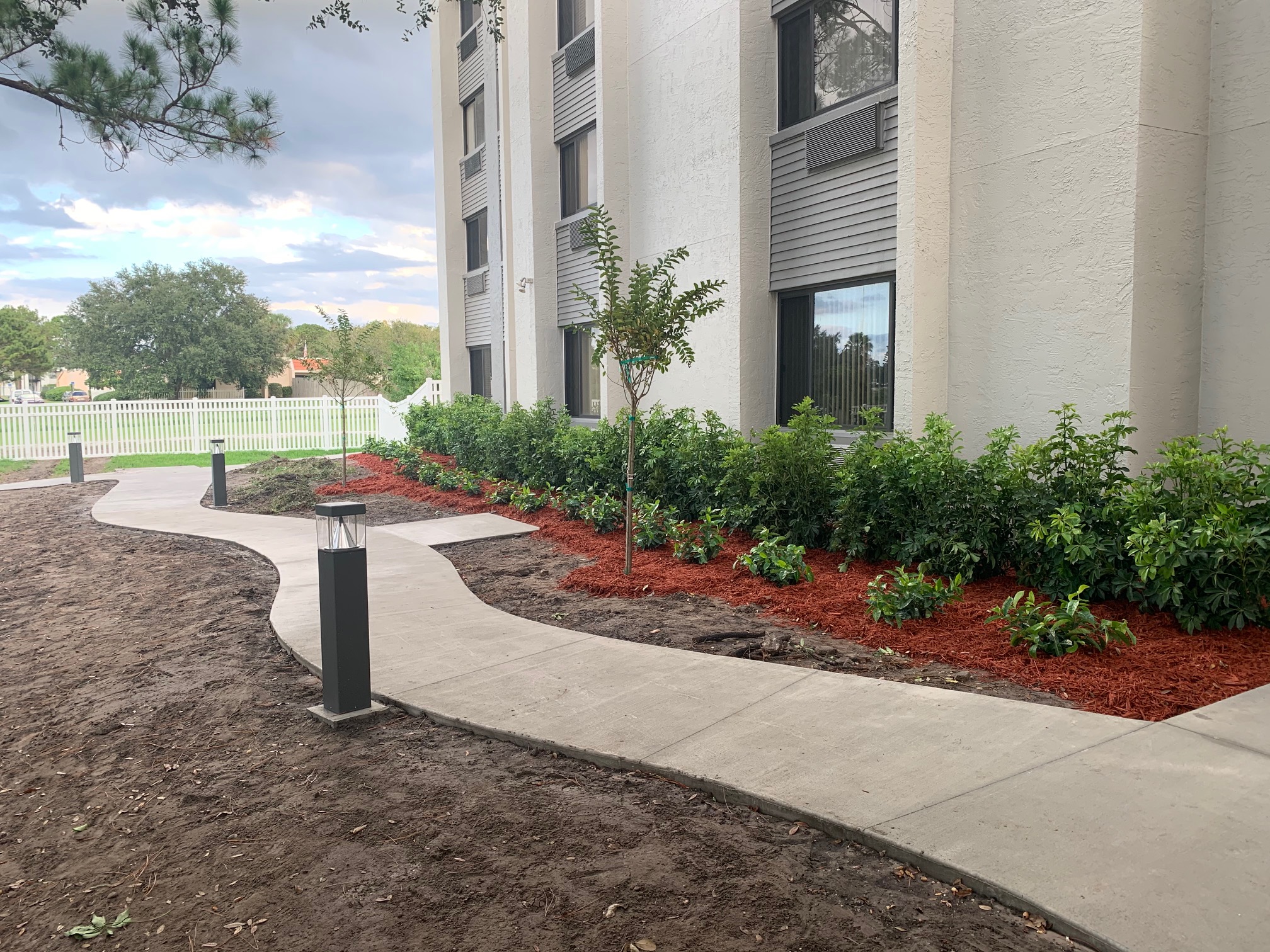 HOA landscaping project